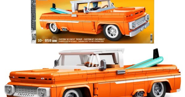 Mattel Brick Shop Hot Wheels Elite Series Custom '62 Chevy Pickup